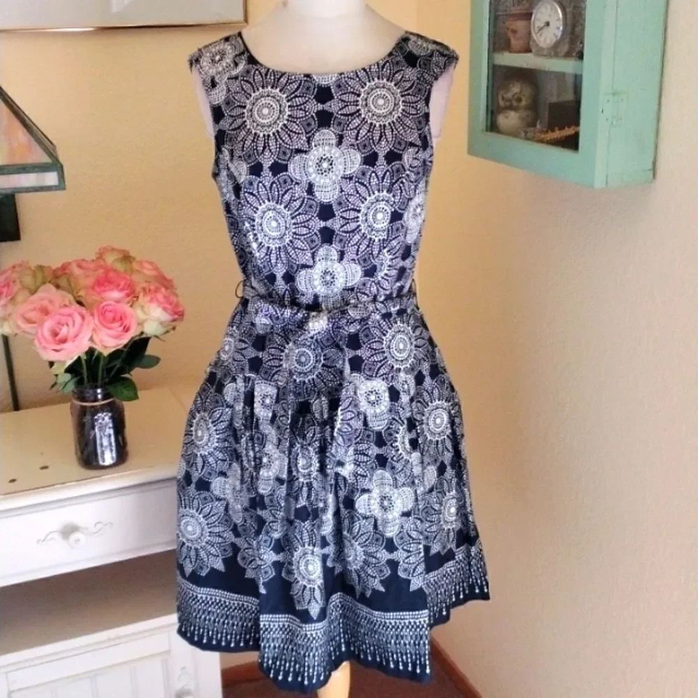 Signature by Robbie Bee Cotton Dress